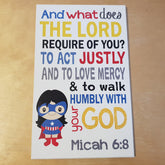 C&F Wooden Captain Girl Quote Plaque - Kids Haven